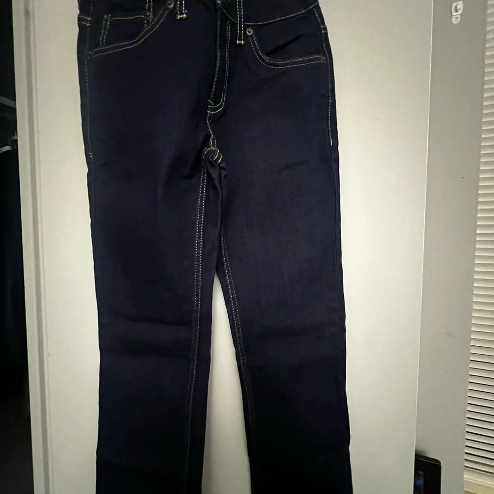Levi's Indigo Denim with Tan Label Size 12 - Picture 3 of 3